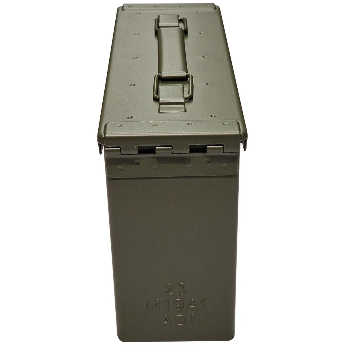 NATO M19A1 30 Cal Steel Ammo Box Olive Green - New