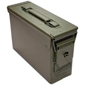 NATO M19A1 30 Cal Steel Ammo Box Olive Green - New