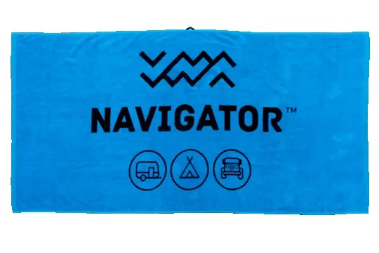 Navigator Gear Beach towel - 765Gsm - Blue