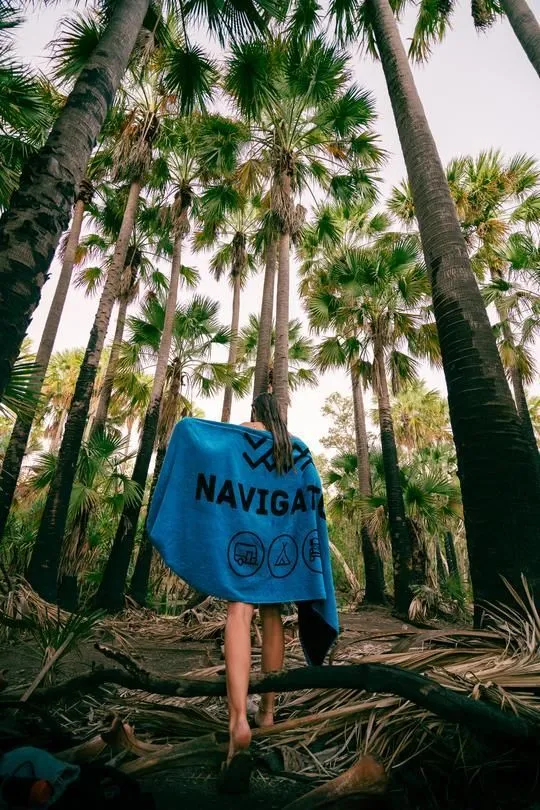 Navigator Gear Beach towel - 765Gsm - Blue