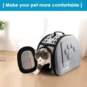 New AriTan Airline Approved Soft-Sided Collapsible Portable EVA Pet Travel Carrier with Mesh Windows, Porous Design, Best for Small or Medium Dogs and Cats under 15 Lb!
