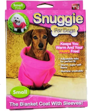 New As Seen On TV Snuggie for Dogs in Pink Sz Small
