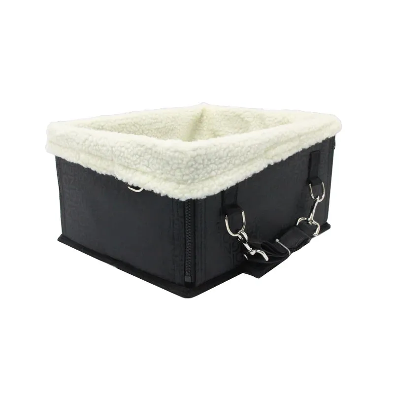 New Wayfair Tucker Murphy™ Pet® Pet Dog Cat Seat Booster Car Carrier Bag Pet Travel Messenger Tote Soft Kennel, Medium! Black!