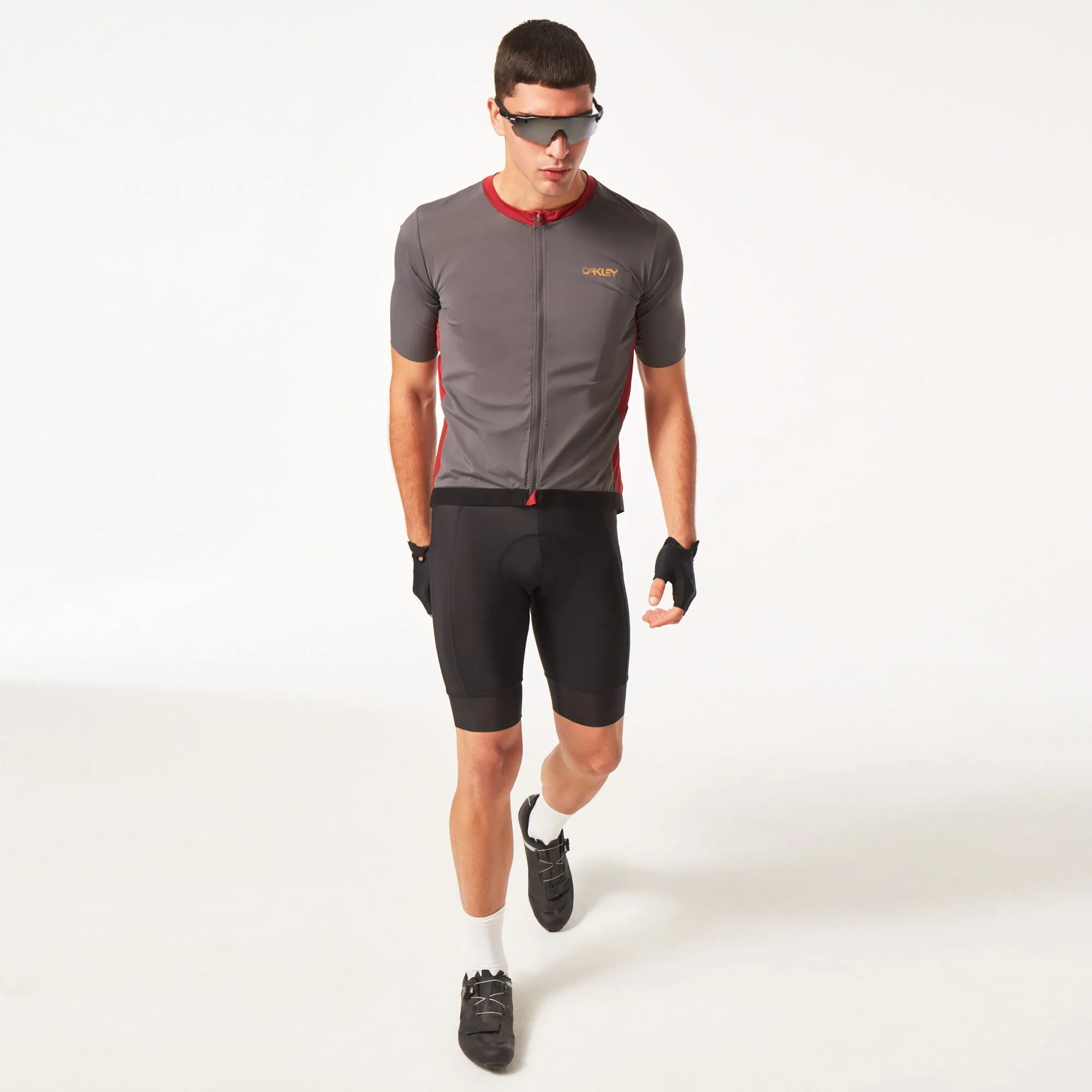 Oakley Men's Point To Point Jersey - Forged Iron  (FOA403119-24J)