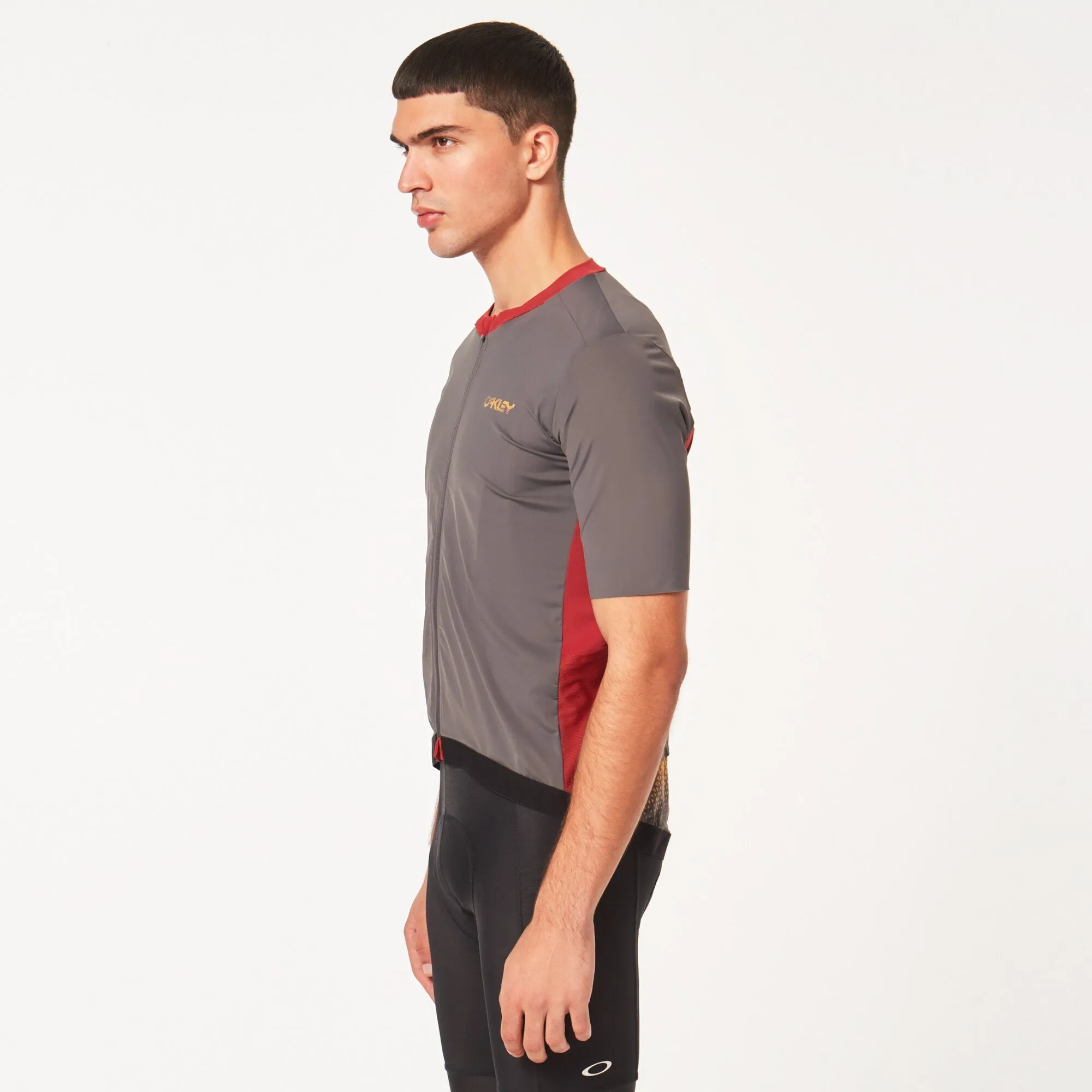 Oakley Men's Point To Point Jersey - Forged Iron  (FOA403119-24J)