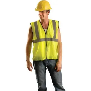 OccuNomix Class 2 Solid Vests, 2X/3XLarge, Hi-Viz Orange, ECO-G-O2/3X