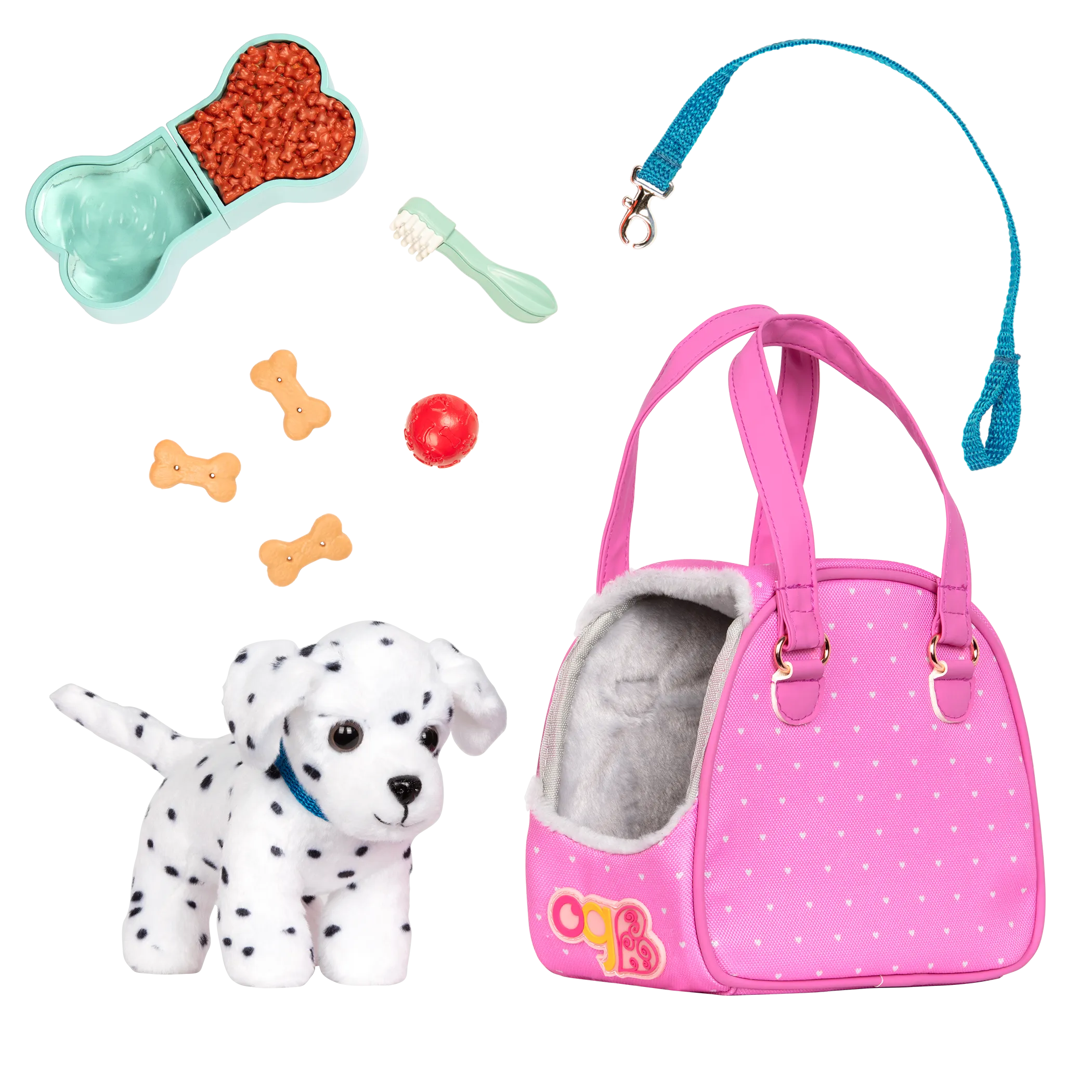 Our Generation 6" Dalmation Pup with Bag & Accessories