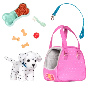 Our Generation 6" Dalmation Pup with Bag & Accessories