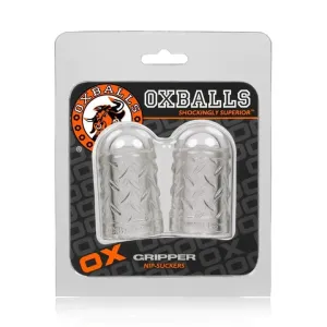 OXBALLS Gripper, Nipple Puller - CLEAR