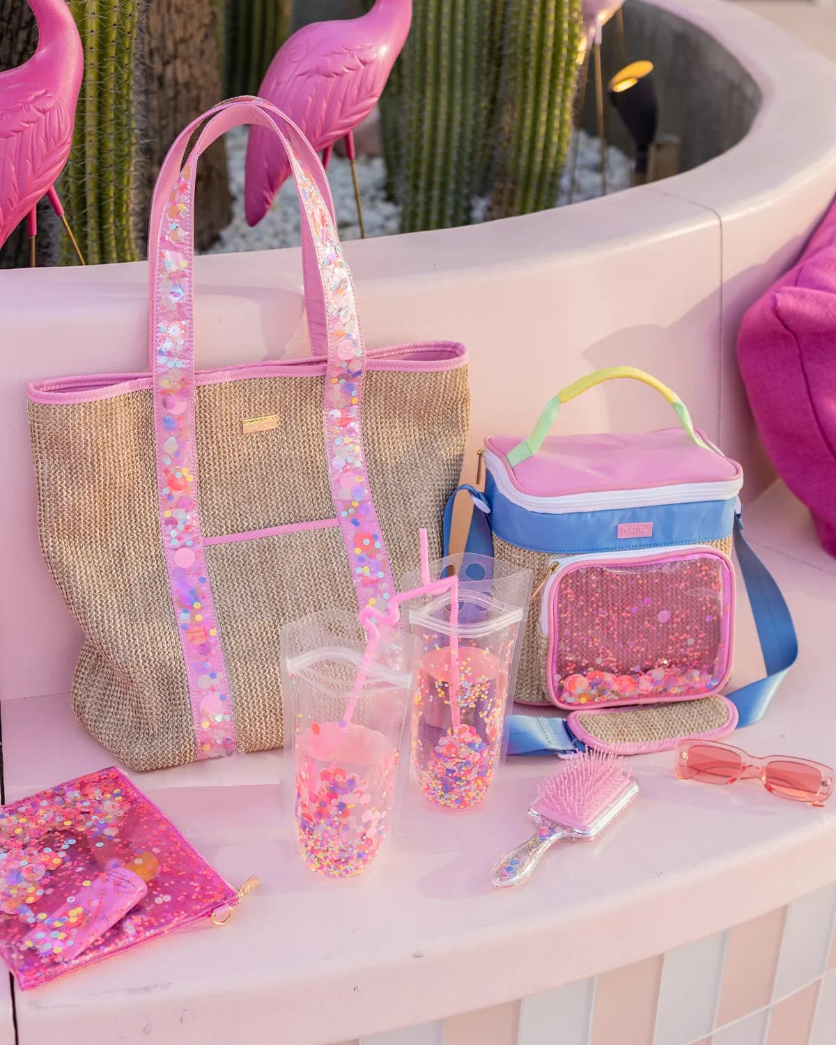 Packed Party Bring on The Fun Confetti Cooler Bag