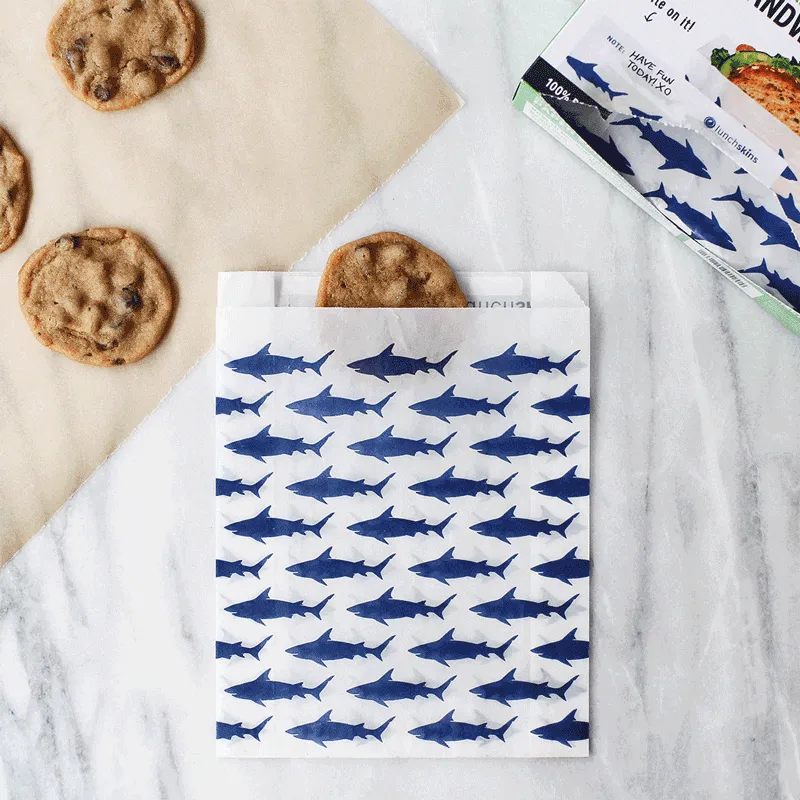Paper sandwich bags(shark)