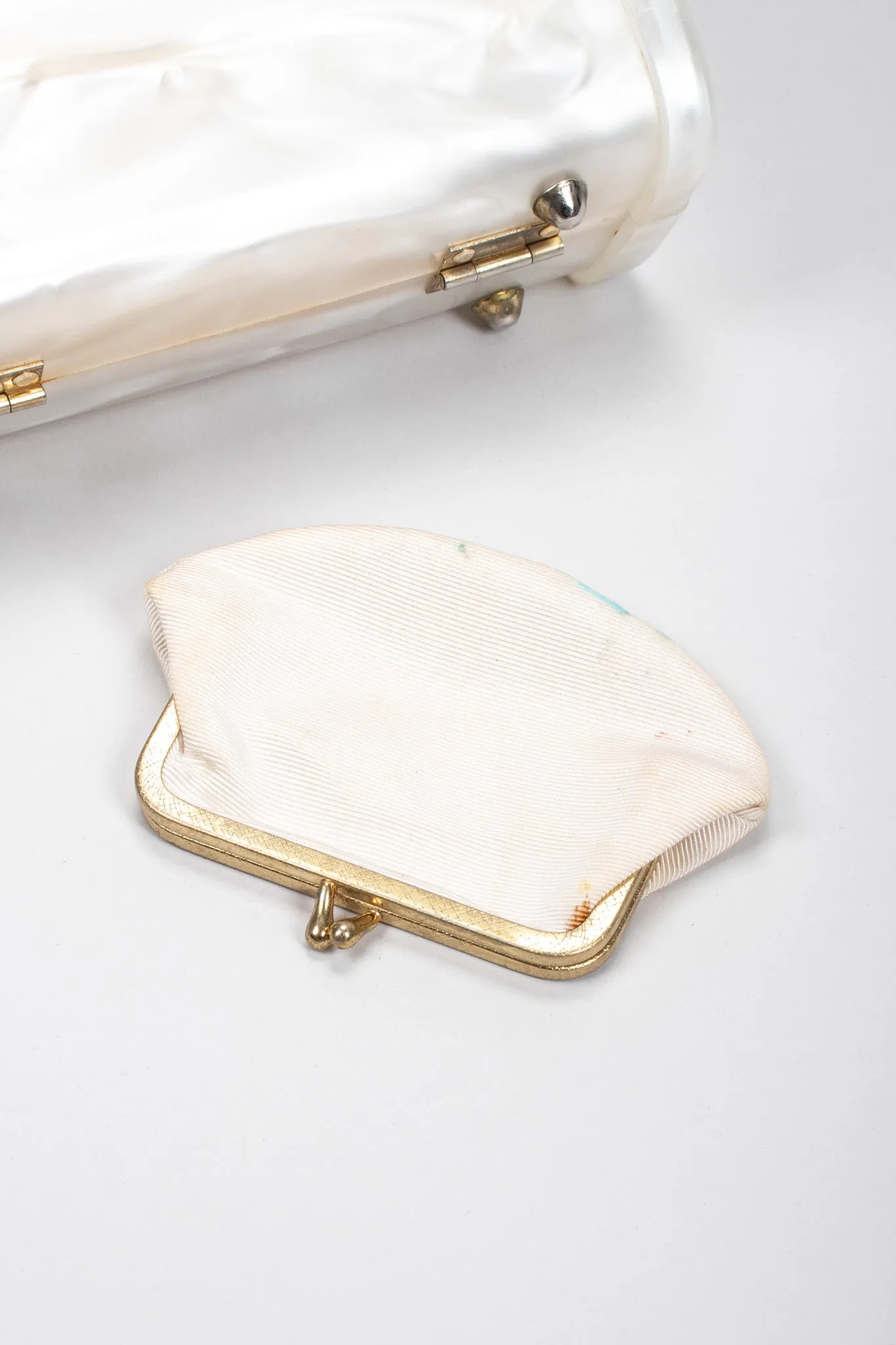 Pearl Swirl Lucite Box Bag