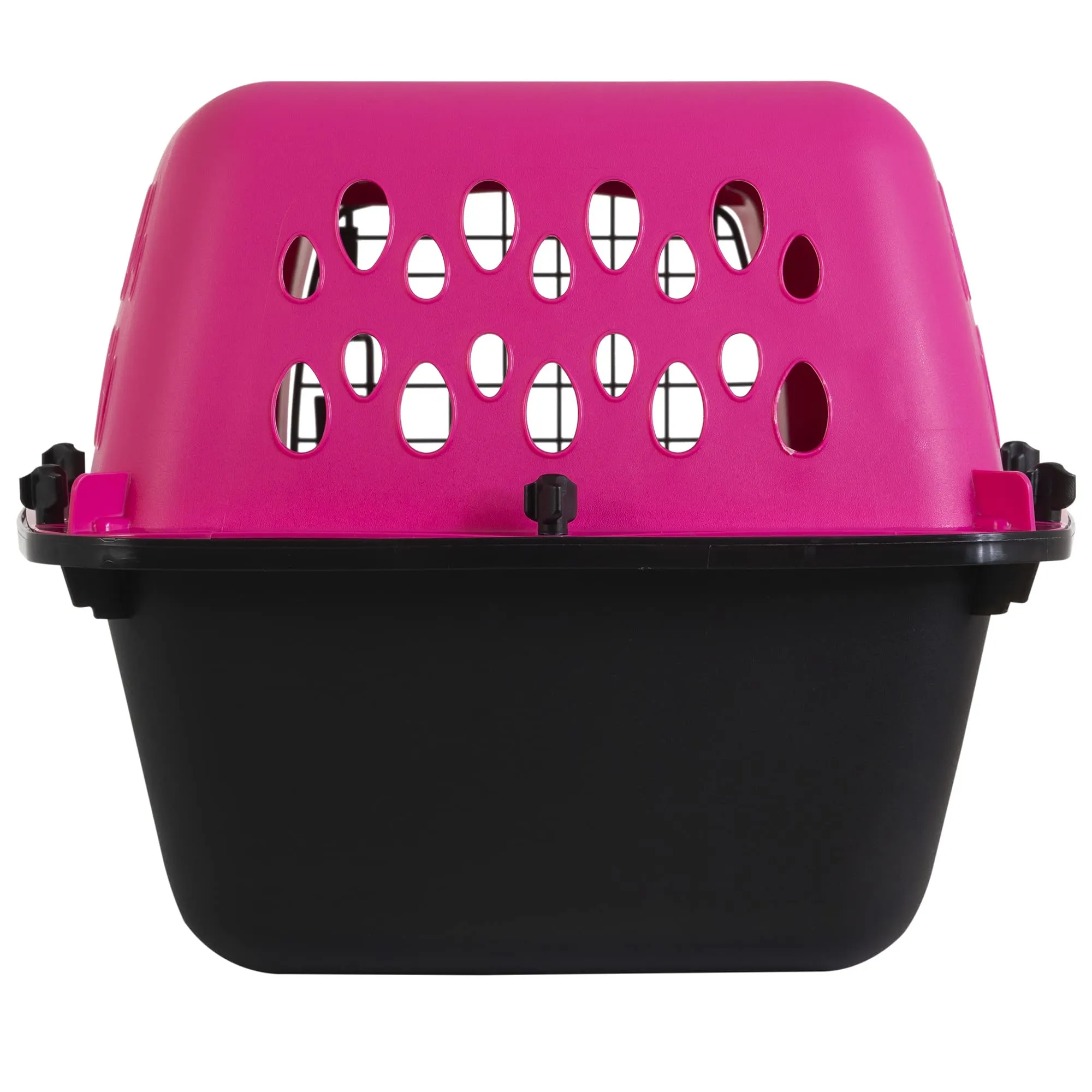 Petmate Pet Porter Fashion Dog Kennel 23", Hot Pink, for Pets up to 15lbs, Made in USA - new