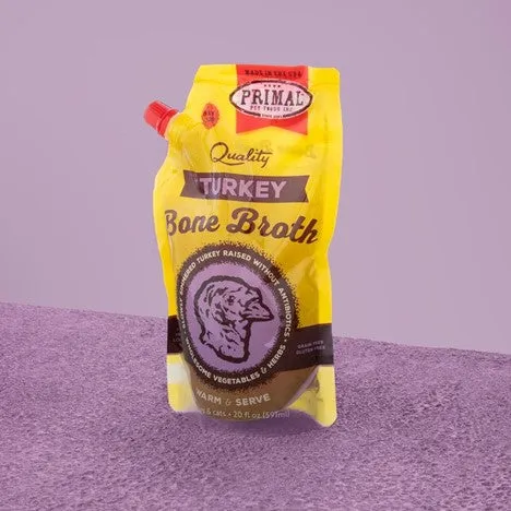 Primal Bone Broth for Dogs and Cats