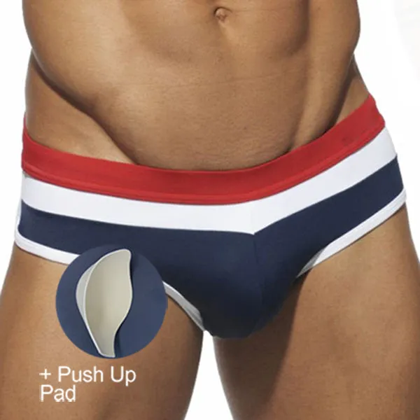 Push Up Swimwear Men Water Repellent