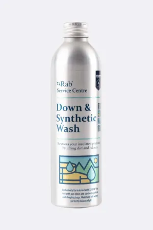 Rab Down & Synthetic Wash (225ml/3 washes)