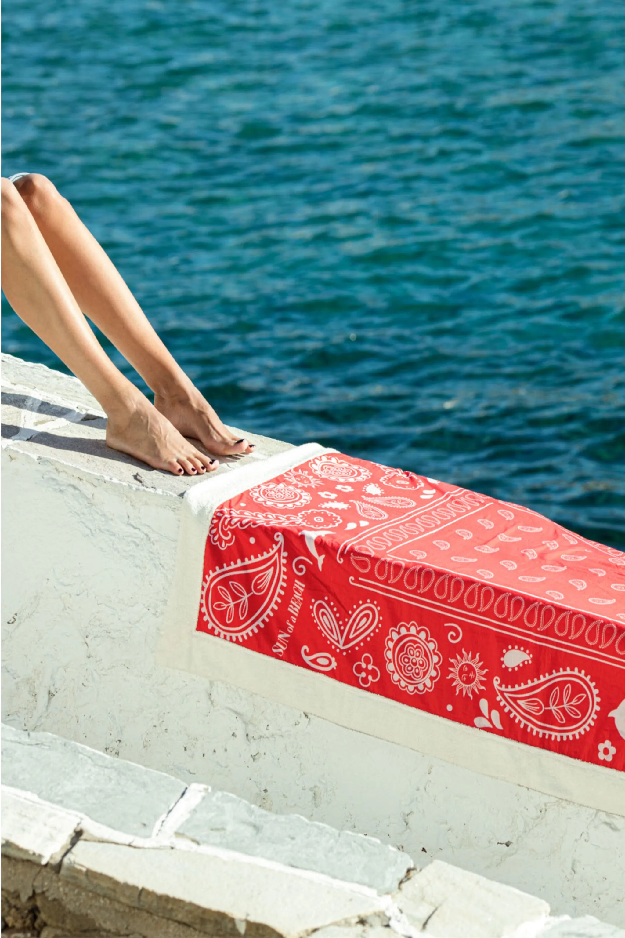 Red Bandana | Signature Beach Towel