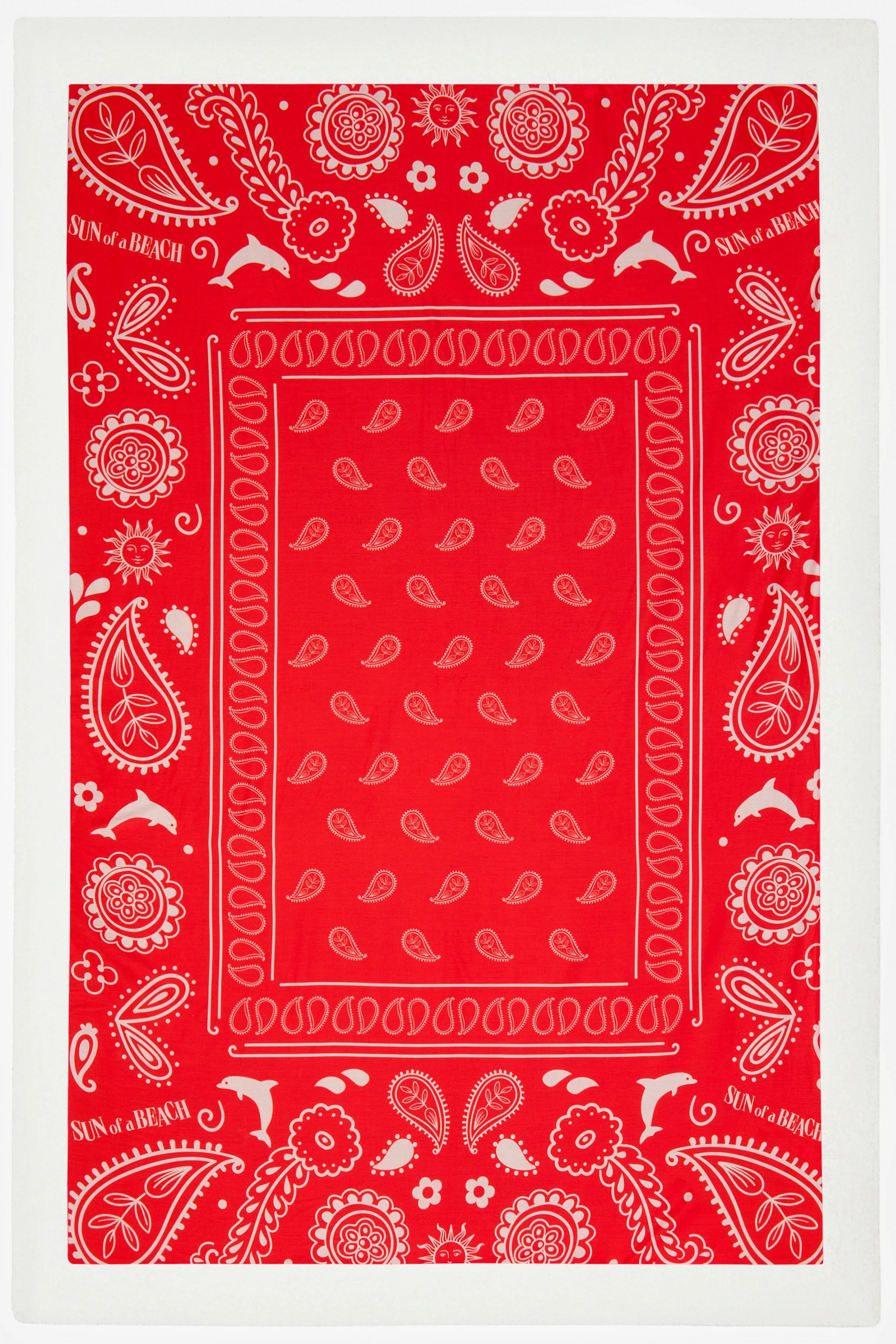 Red Bandana | Signature Beach Towel