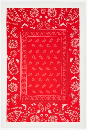 Red Bandana | Signature Beach Towel