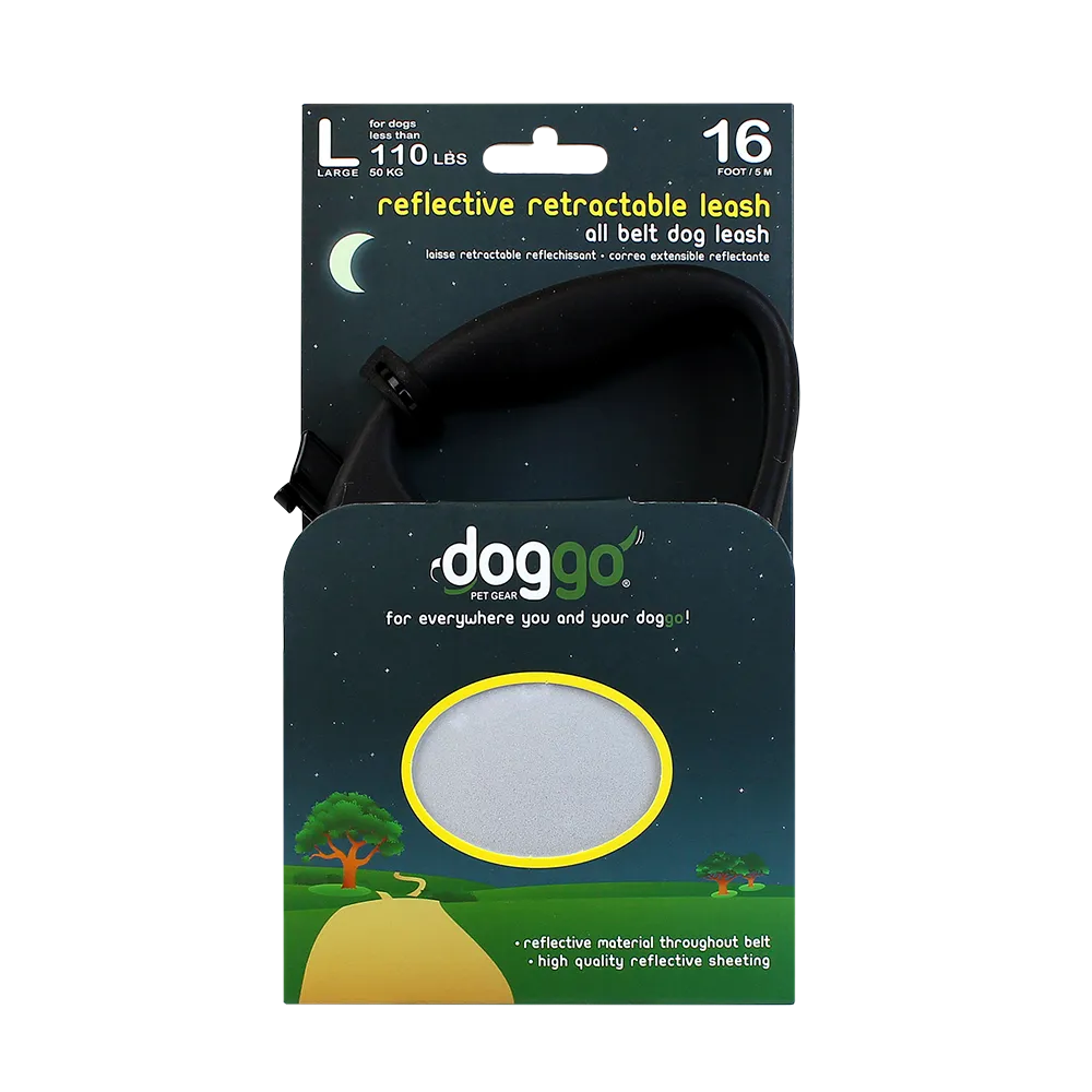 Reflective Retractable Leash