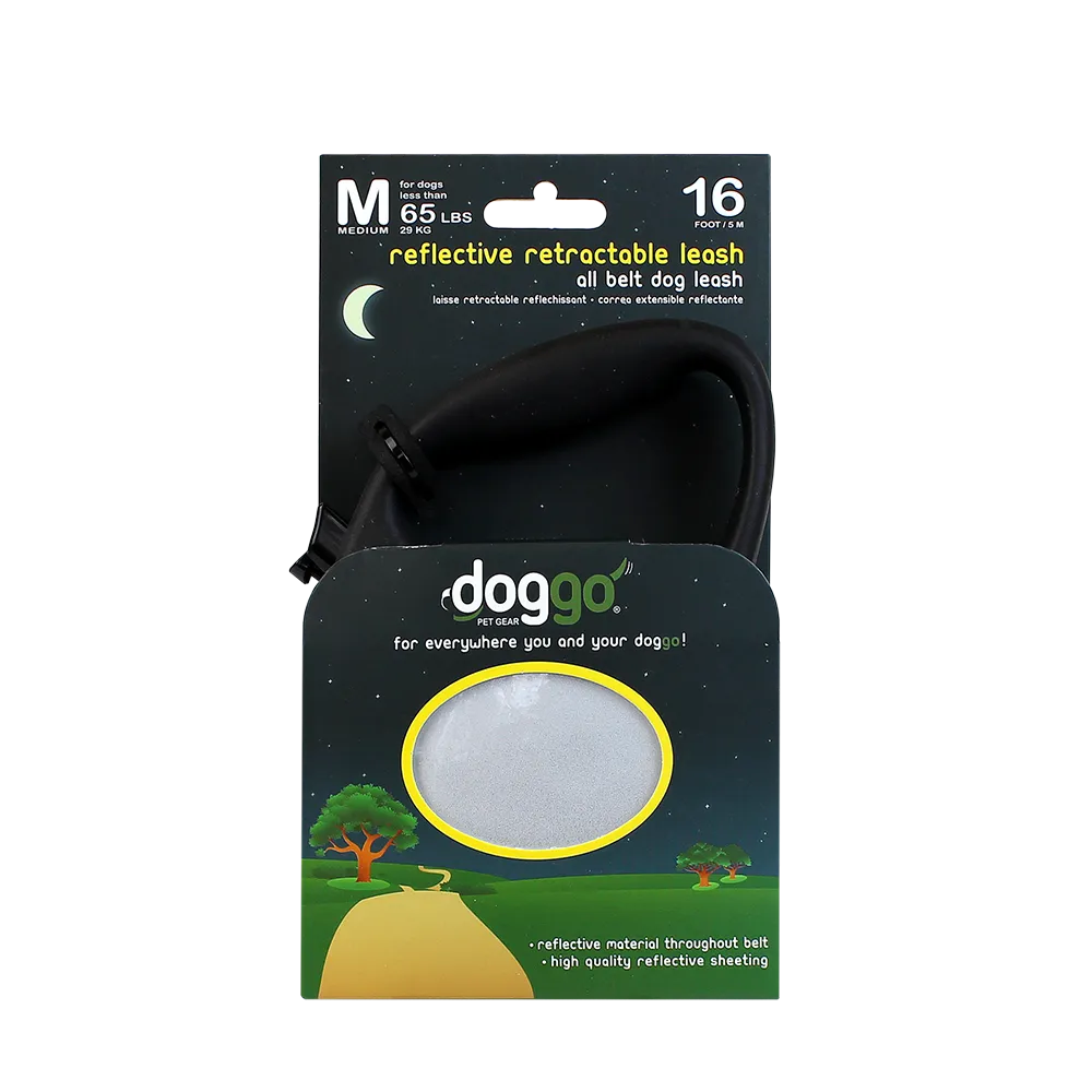Reflective Retractable Leash