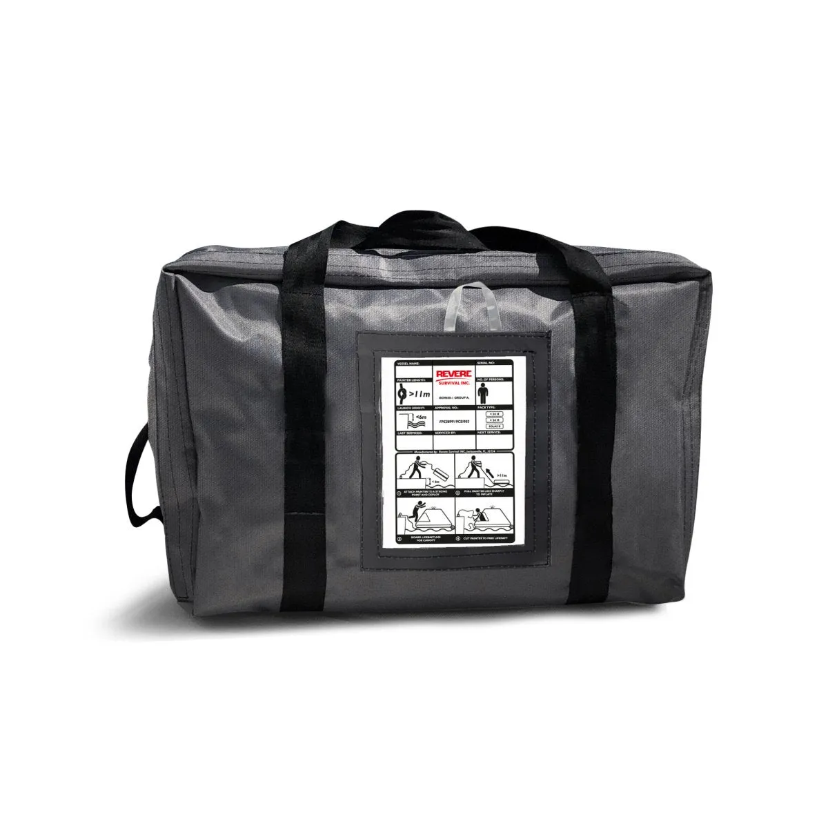 Revere Coastal Commander 4.0 Life Raft, 4-6 person