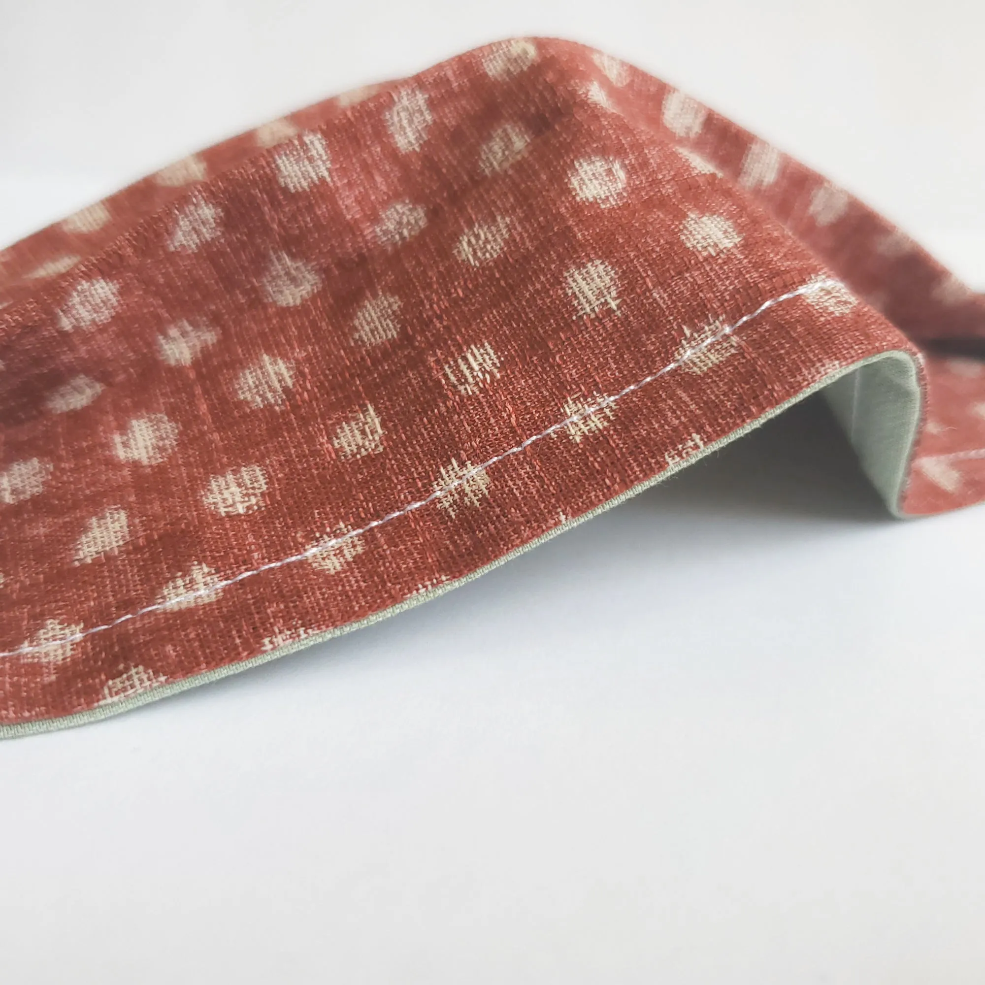 Reversible Mask - Japanese Dobby Dots Rose
