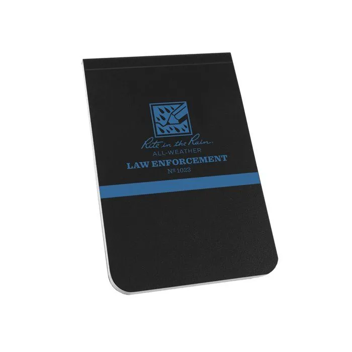 Rite in the Rain Thin Blue Line All-Weather Notebook (3.25'' x 5.25'')