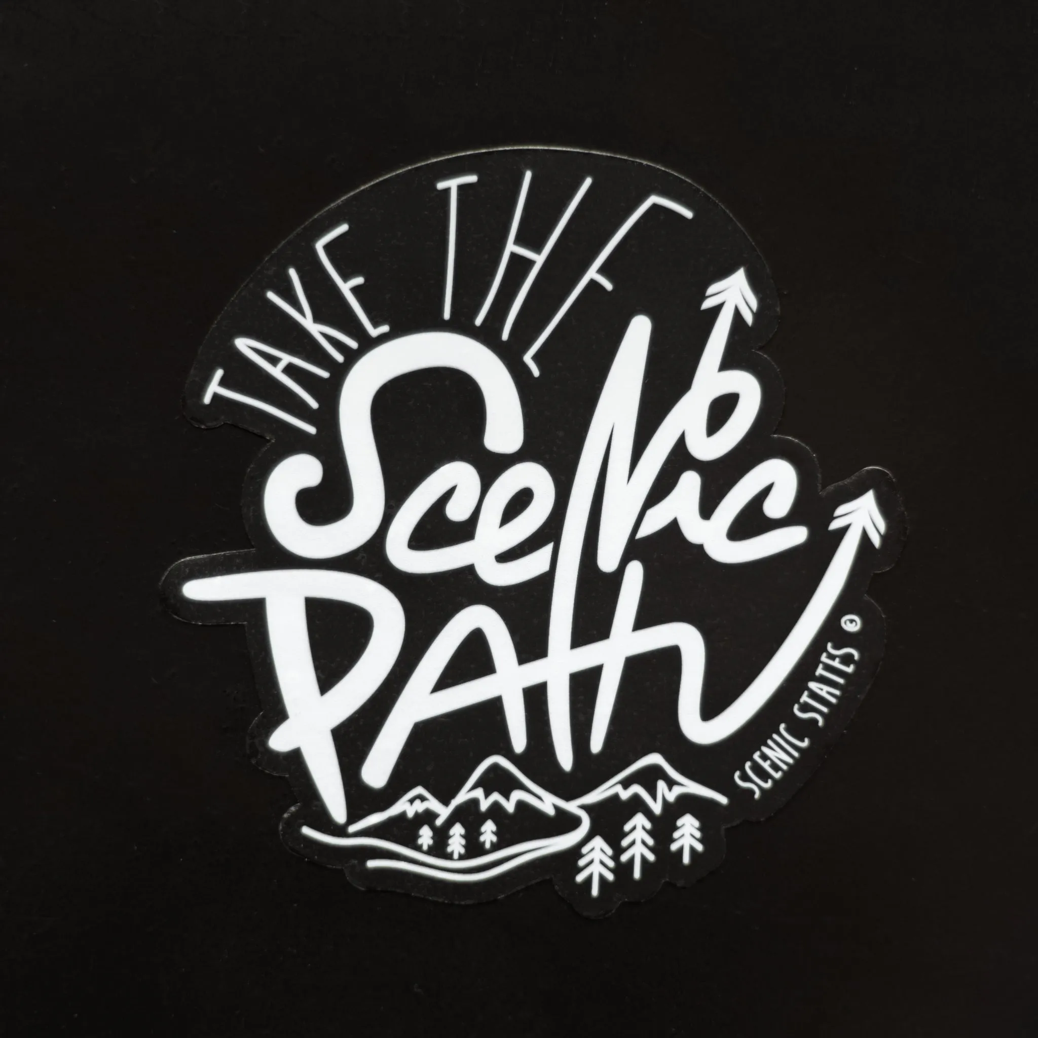 Scenic Path Sticker (Clear)