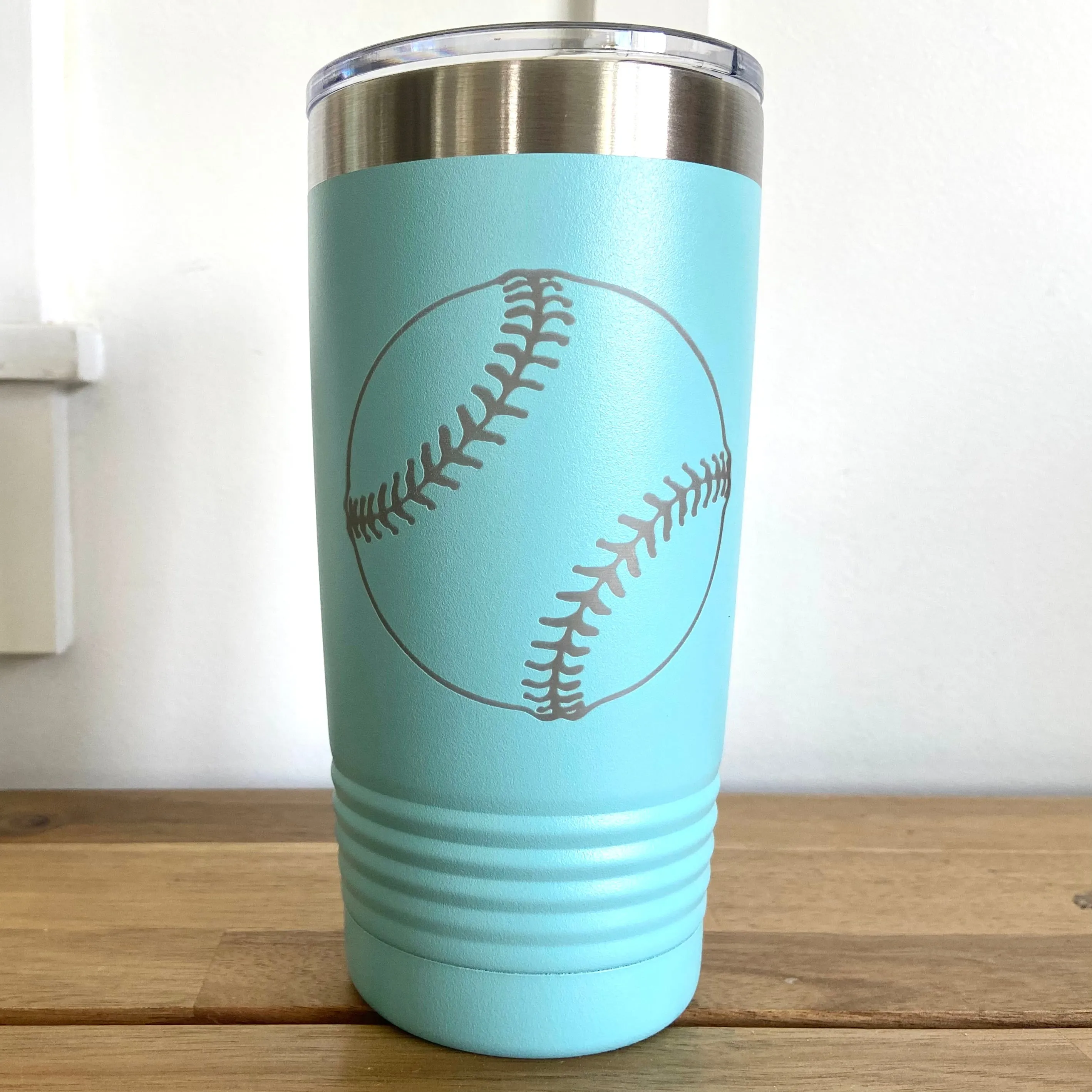 Softball Mom Era - 20oz Mint Double Wall Insulated Idaho Tumbler