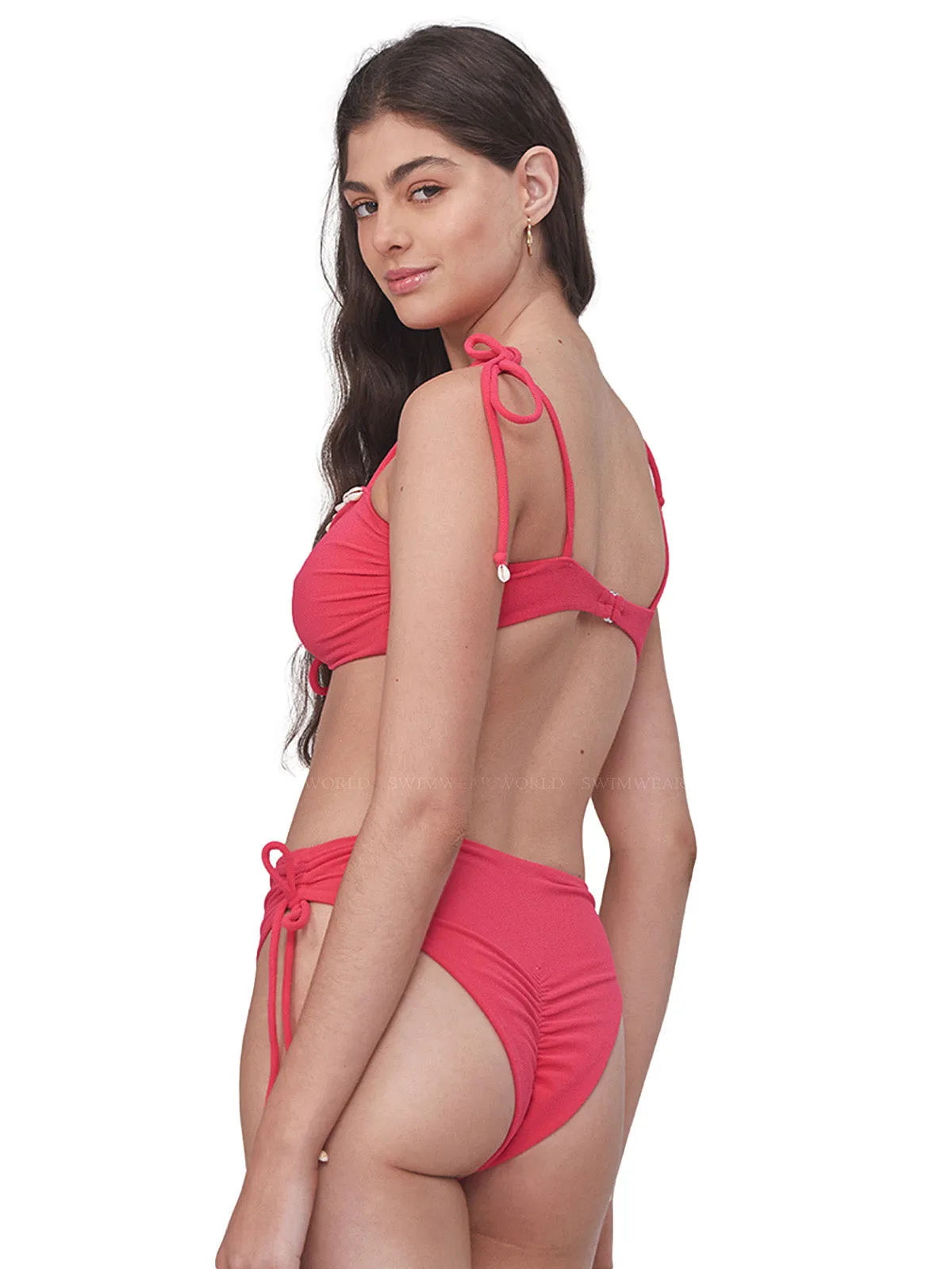 Susane Fuchsia Terry Towel Bikini ::RET