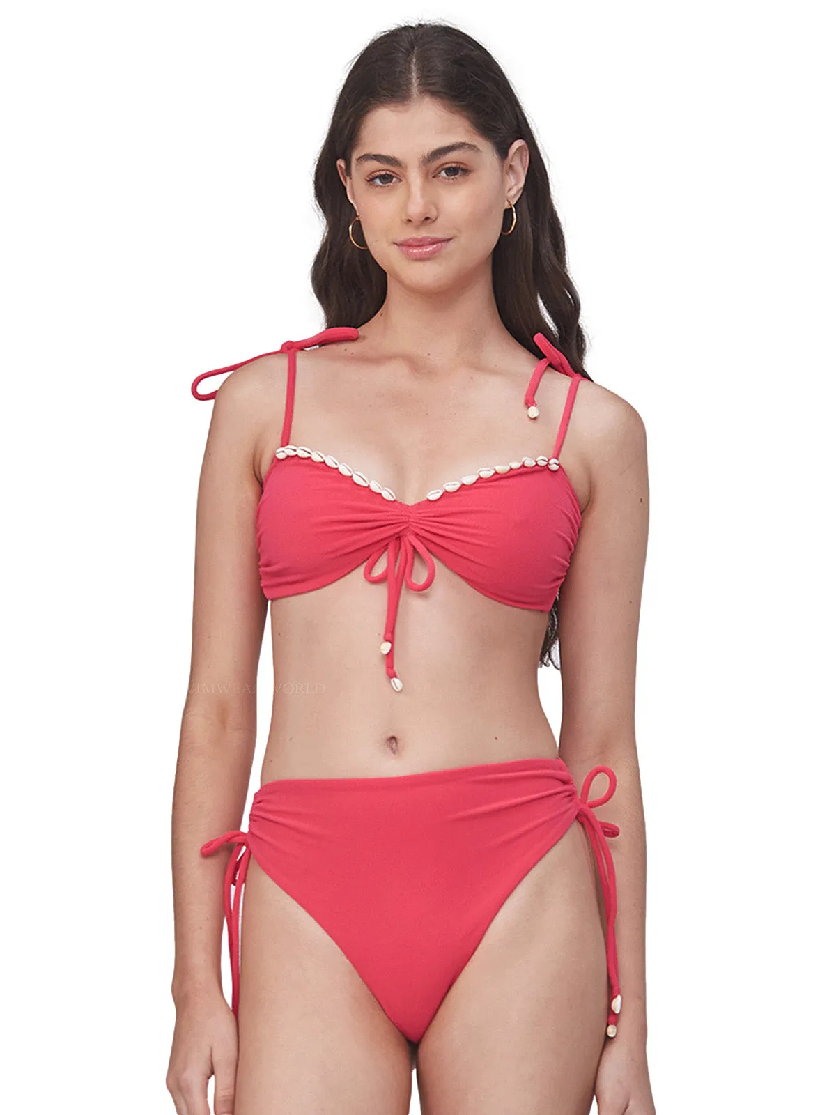 Susane Fuchsia Terry Towel Bikini ::RET
