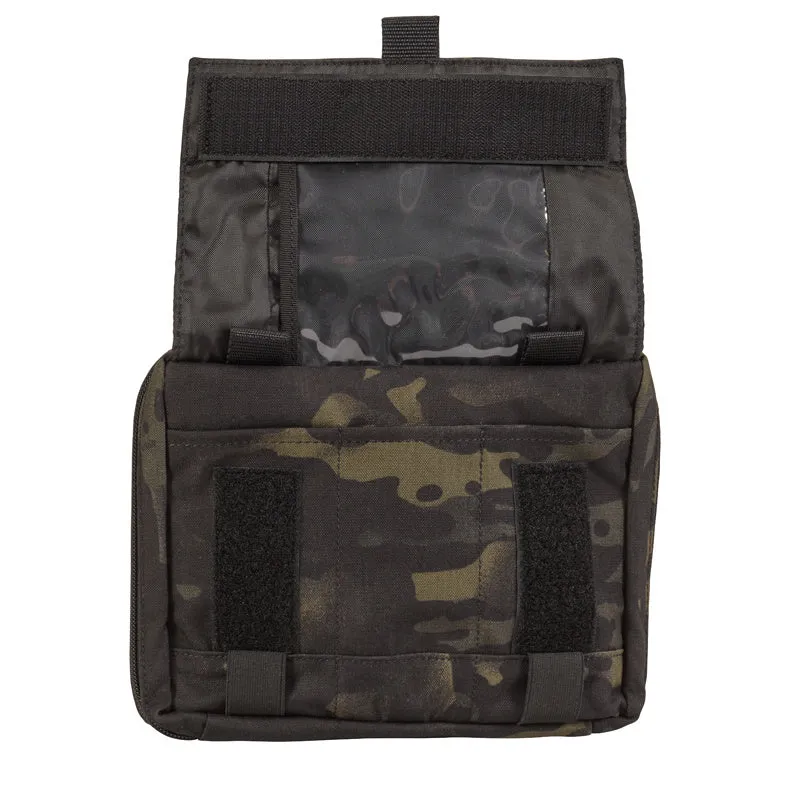 Tasmanian Tiger EDC MOLLE Zipper Pouch Multicam Black