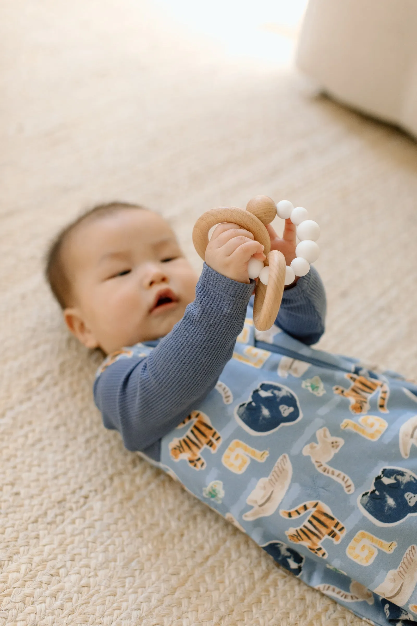 TENCEL™ Sleep Bag 1.0 TOG - Jungle Friends