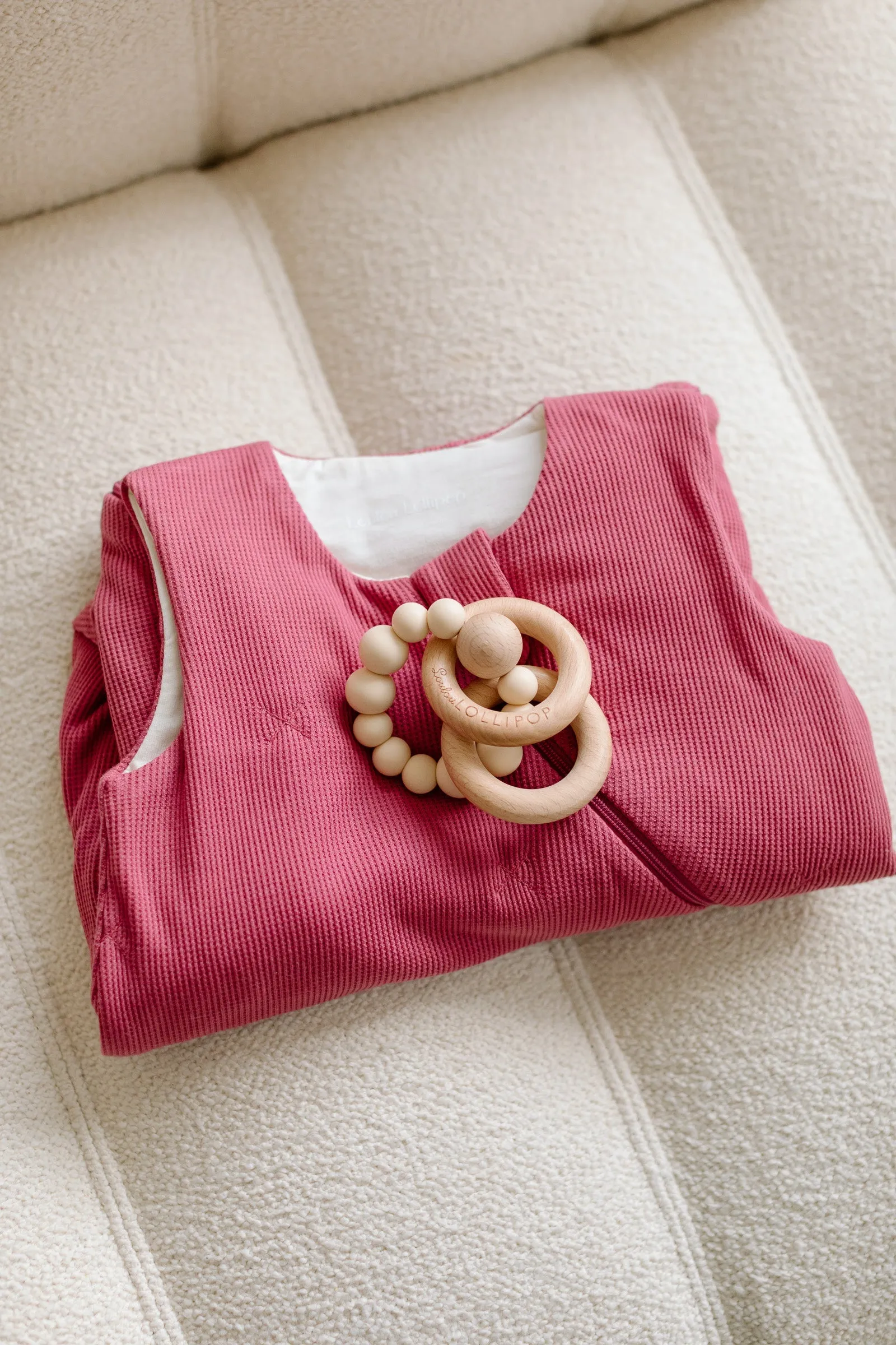 TENCEL™ Waffle Sleep Bag 1.0 TOG - Mauvewood