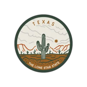 The Lone Star Sticker