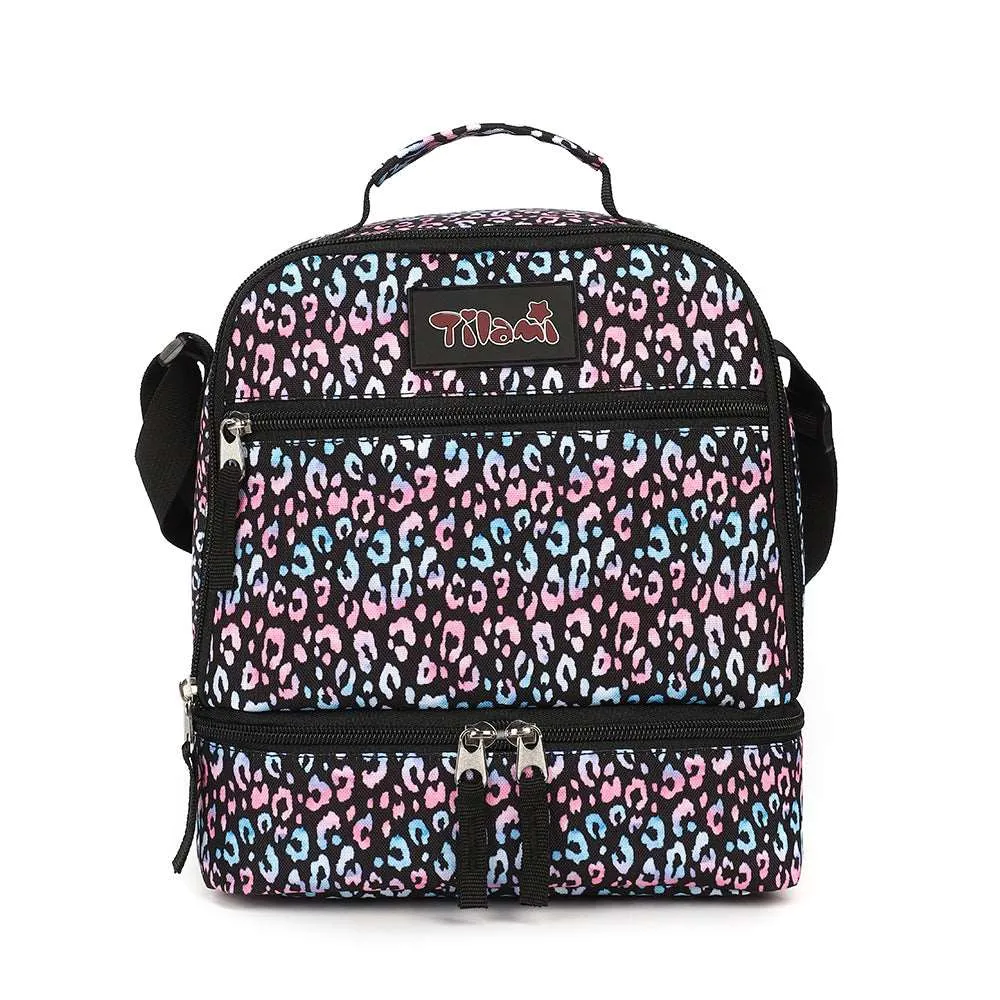 Tilami Small Dots Kids Lunch Bag Waterproof Cooler Bag