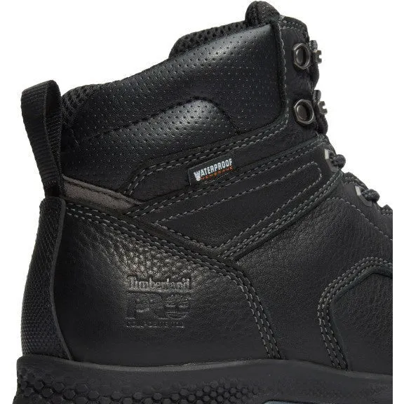 Timberland Pro Men's Titan EV 6" Comp Toe WP Work Boot- Black- TB1A42GN001