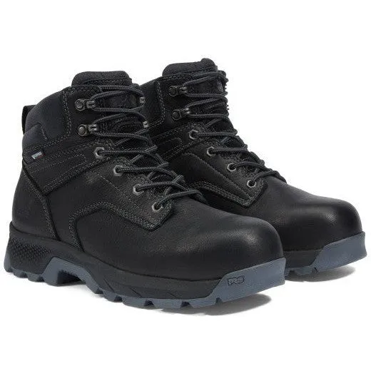 Timberland Pro Men's Titan EV 6" Comp Toe WP Work Boot- Black- TB1A42GN001