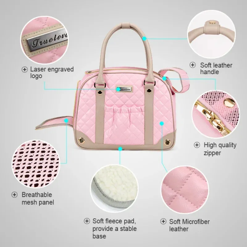 True Love Pet Carrier TLX6971 - Available in Black or Pink