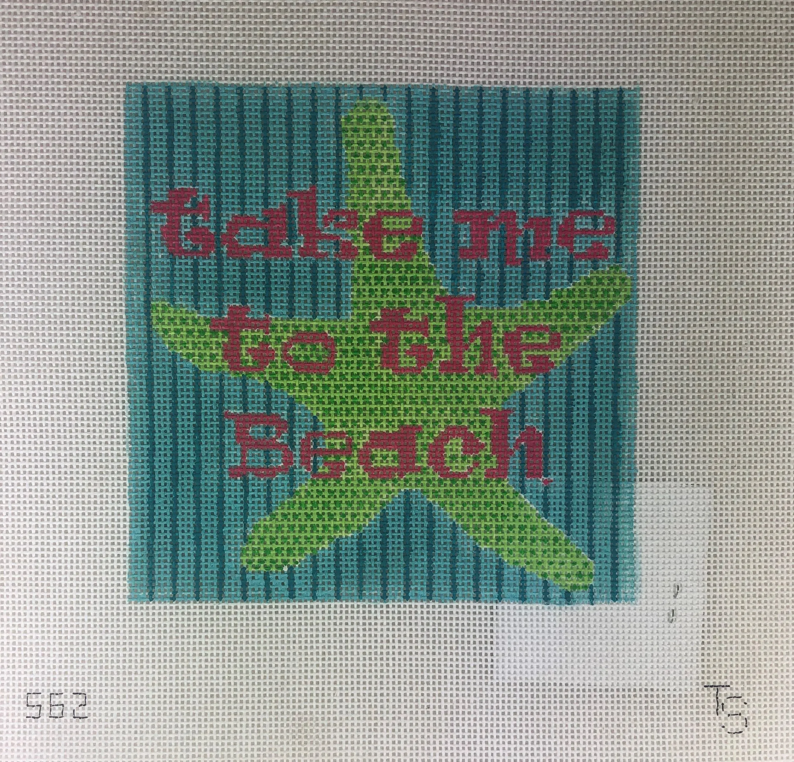 Two Sisters Needlepoint S62 To Beach