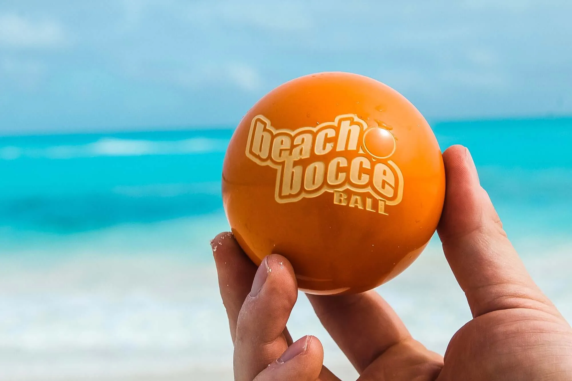Ultra Portable Beach Bocce "Mini" 4-Ball Set