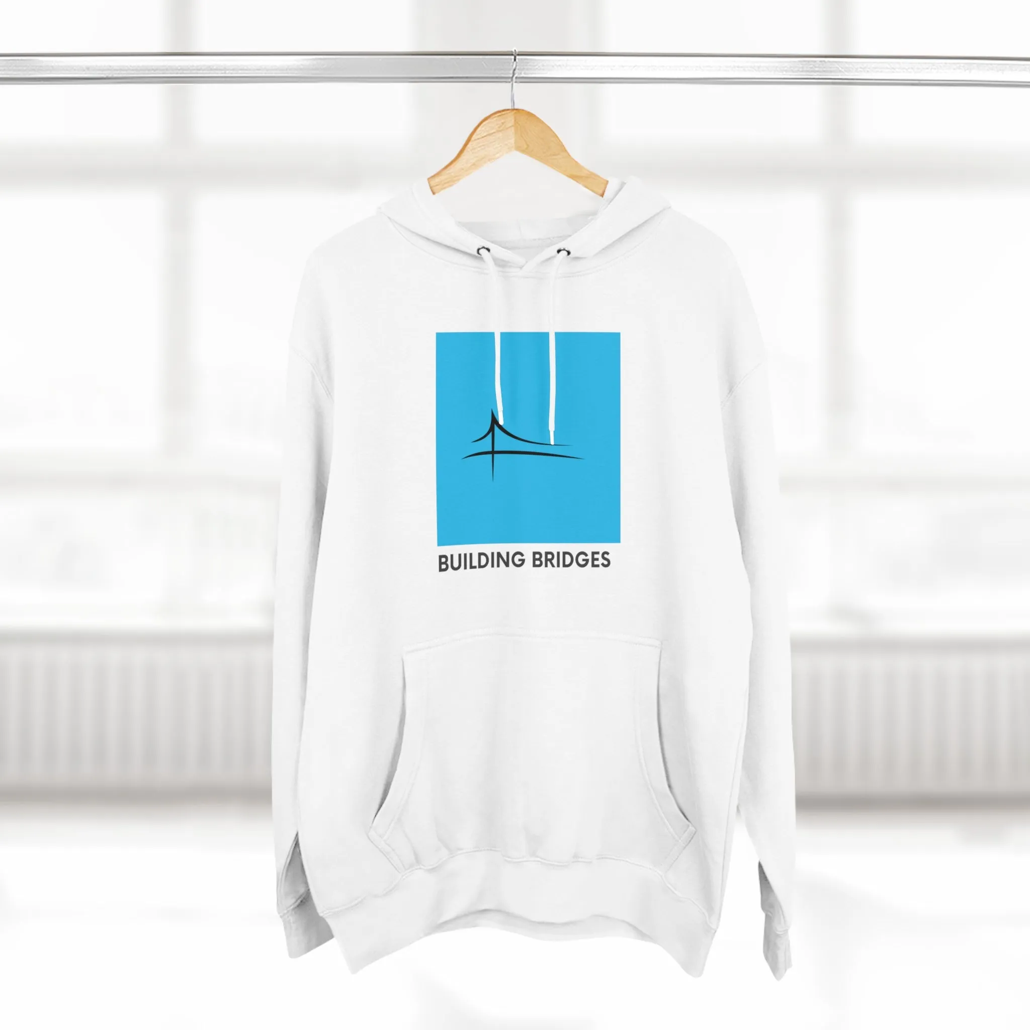 Unisex Premium Pullover Hoodie-Building Bridges