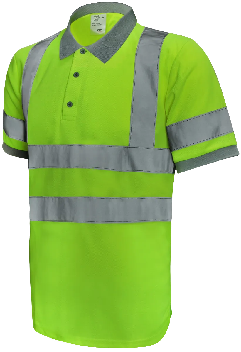 Uno Reflective Polo Tee