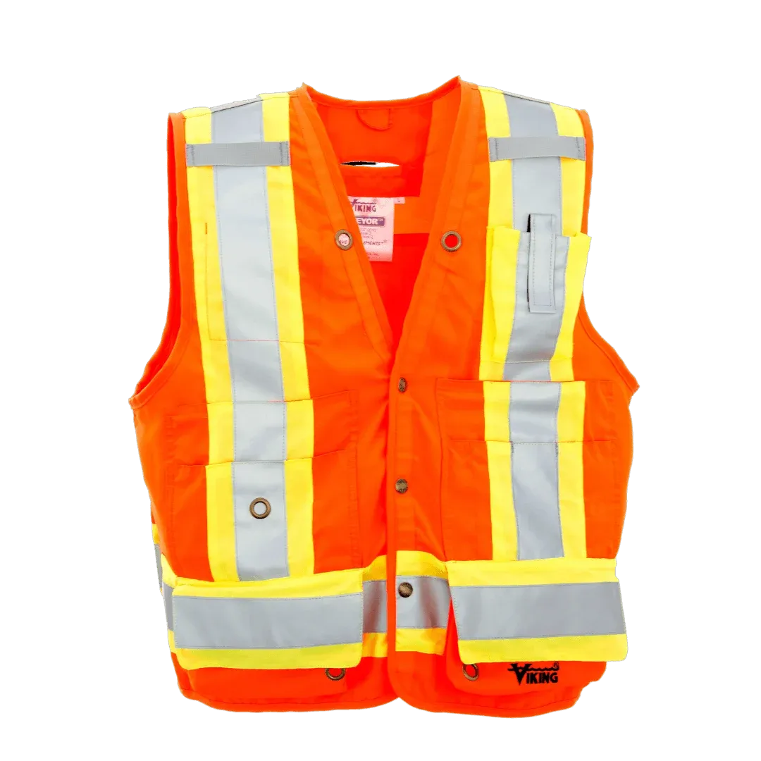 Viking U6195 Double Stitched Surveyor Safety Vest