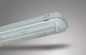 WEATHERPROOF AND DUSTPROOF FLUORESCENT FITTING-SCR120/8W/PM