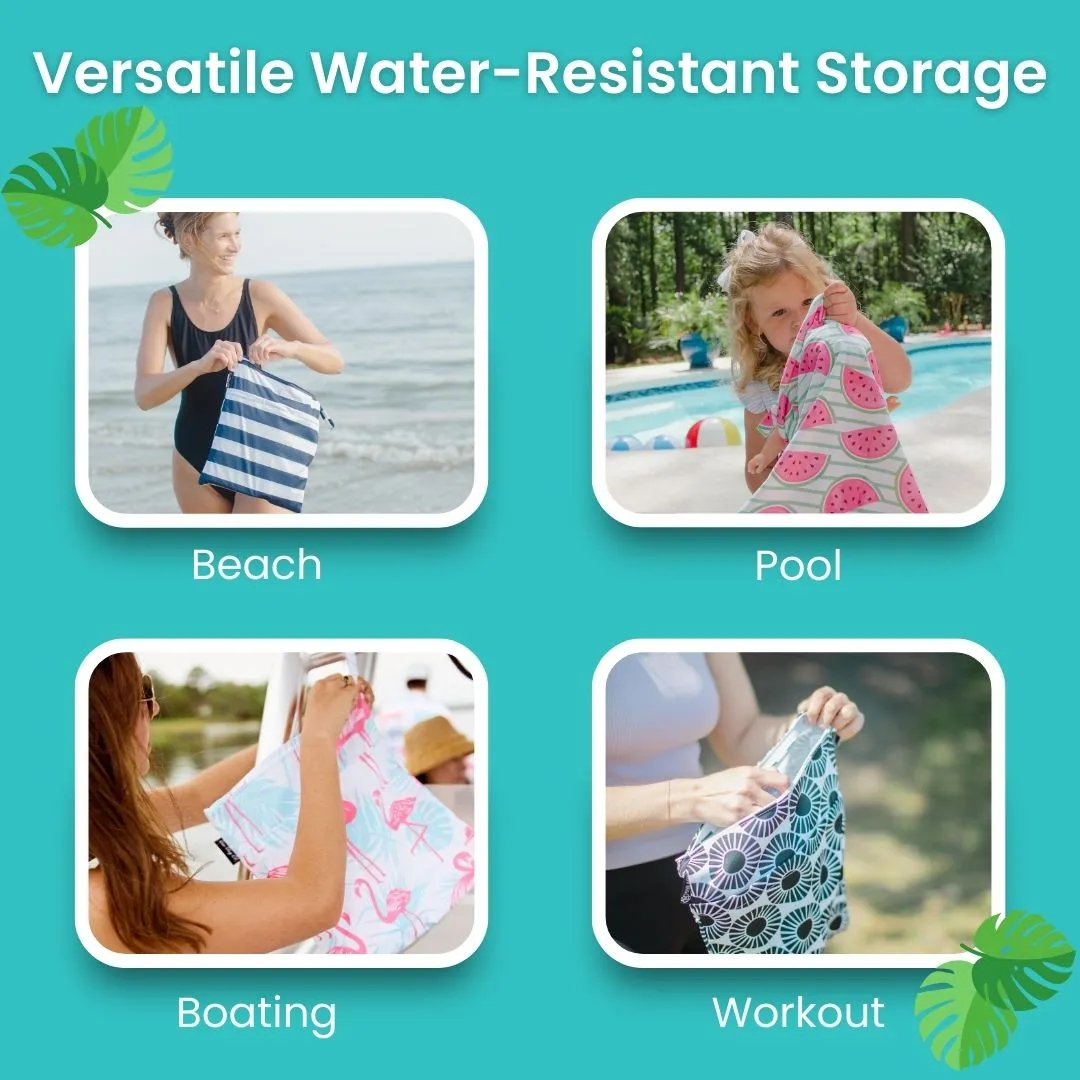 Wet Bag (Blue Multi Stripes)