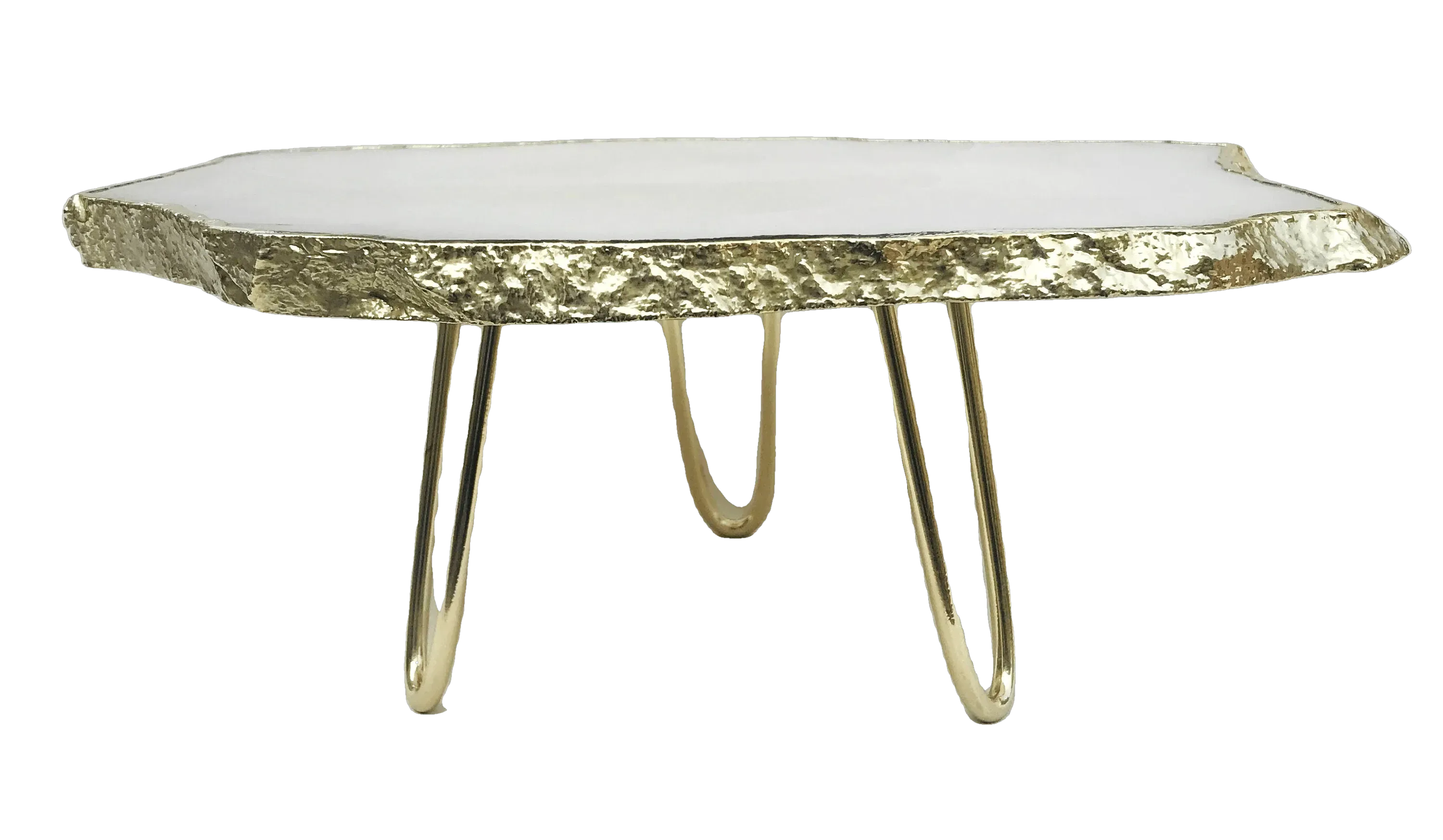 White Agate Cake Stand