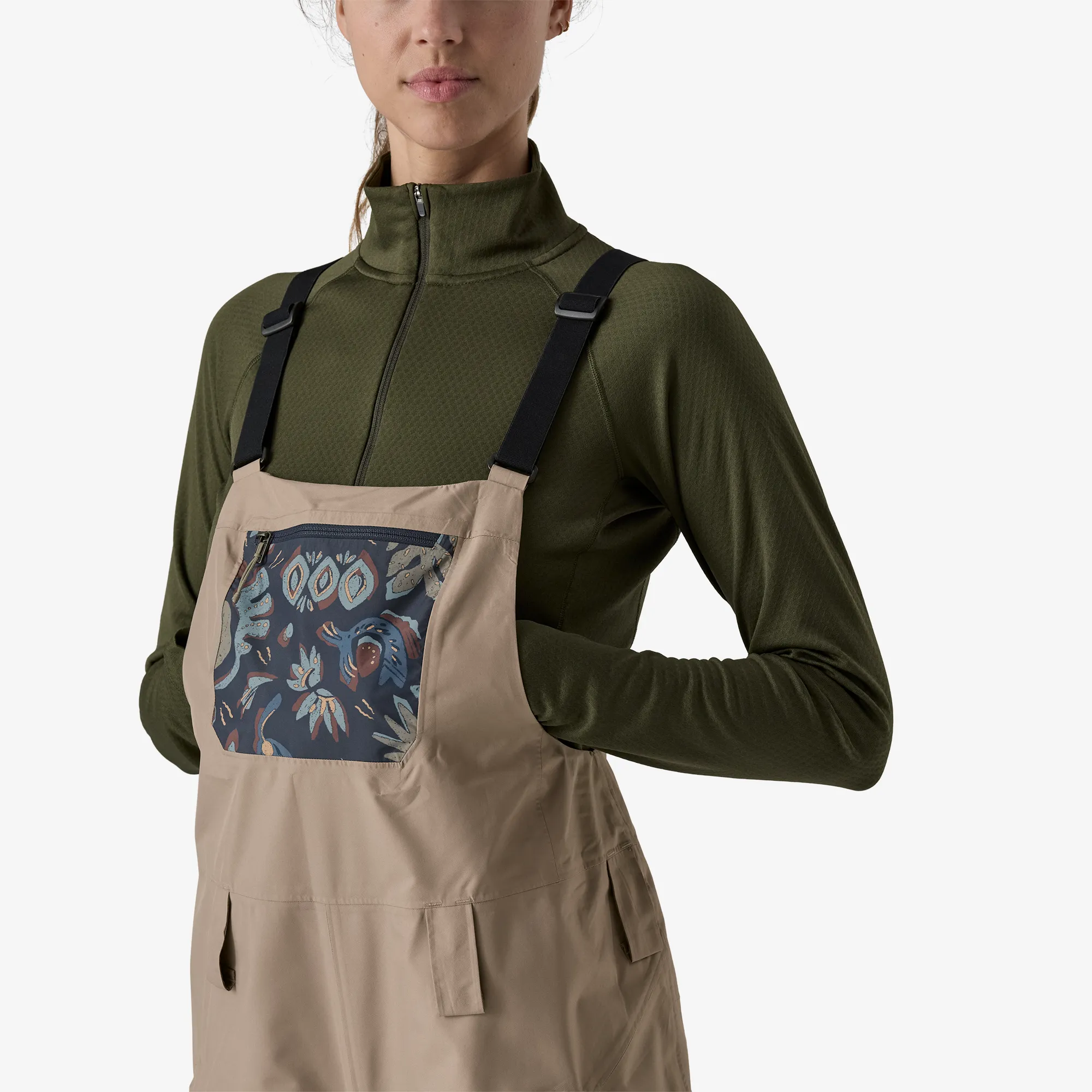 Women's Powder Town Bibs- Regular