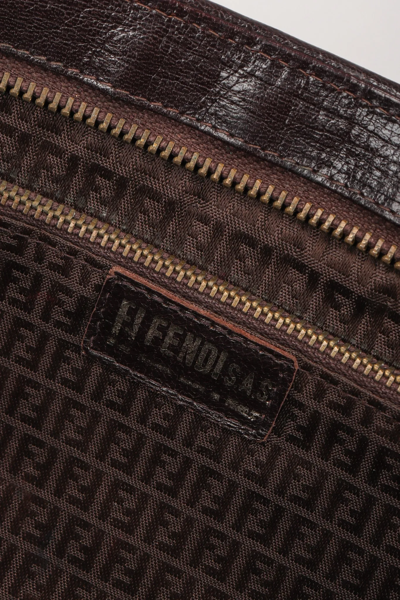 Woven Leather Clutch